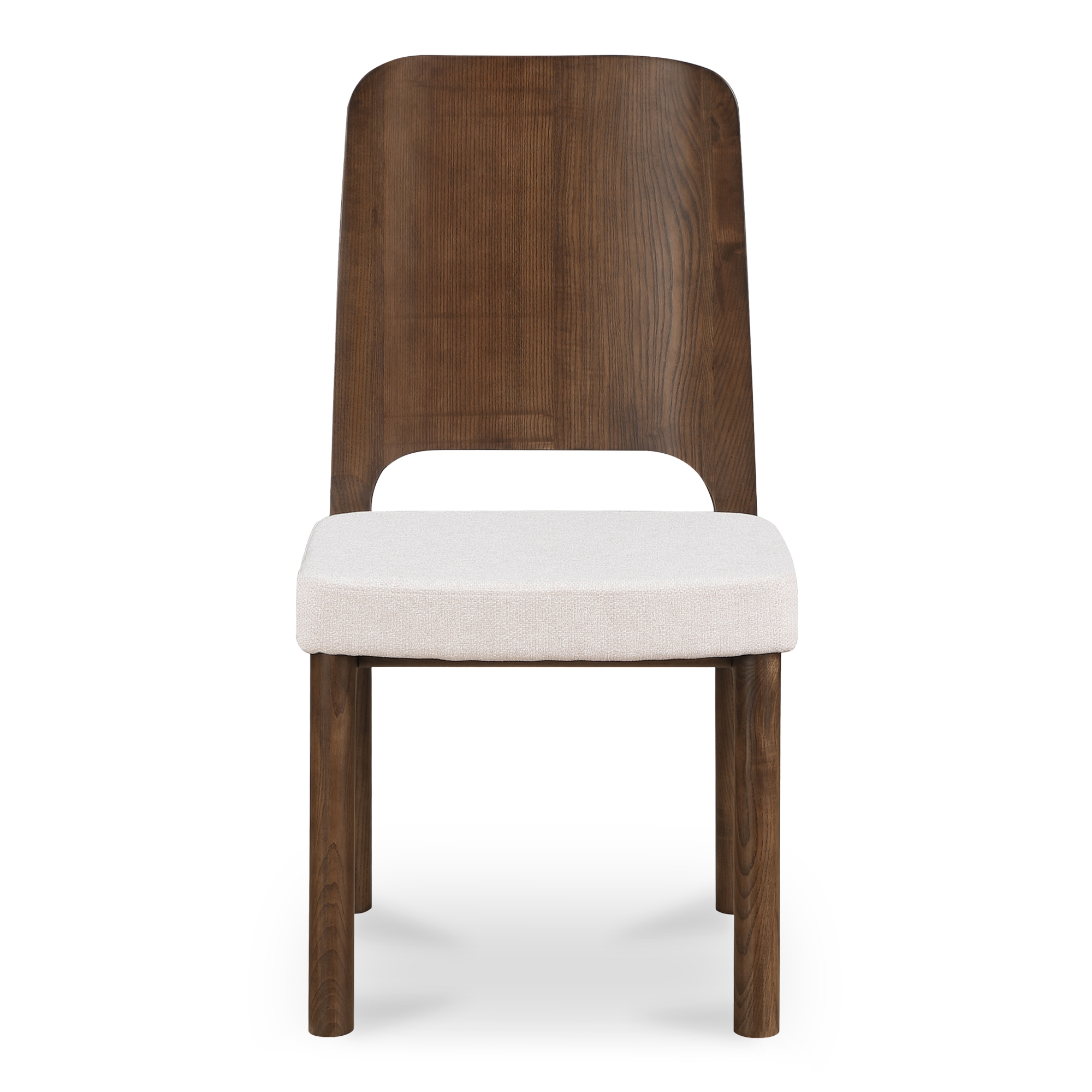 Kerr Dining Chair Walnut-Stained Ash Beige-Set Of Two - Image 3