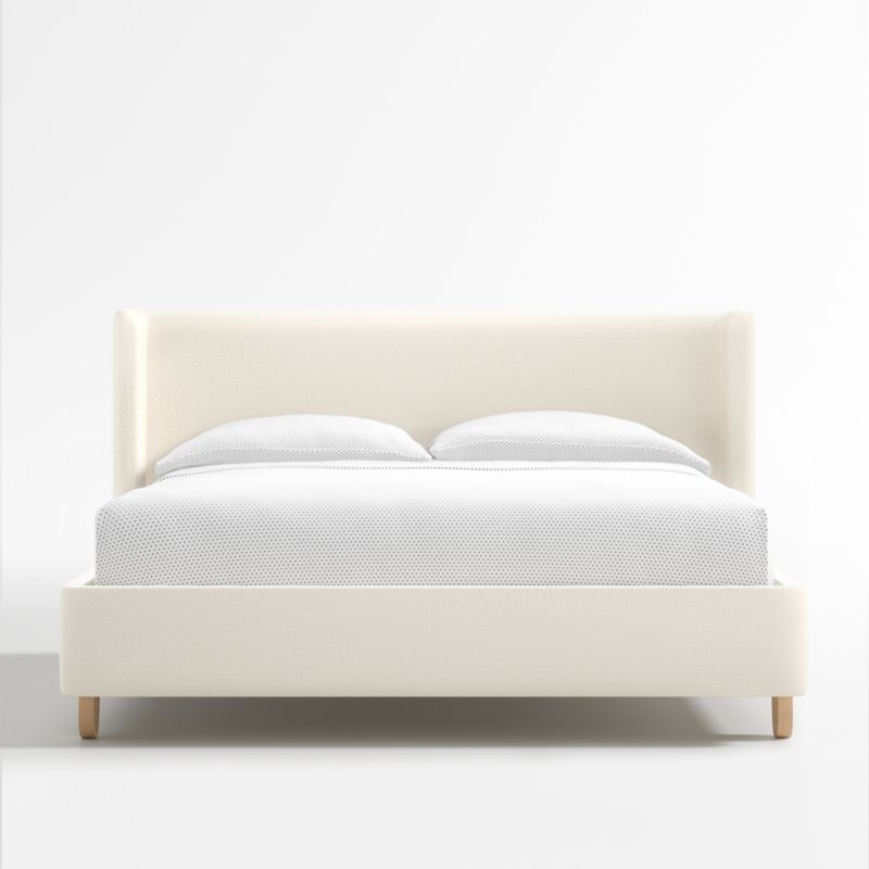Pismo Natural Full Upholstered Bed - Image 0