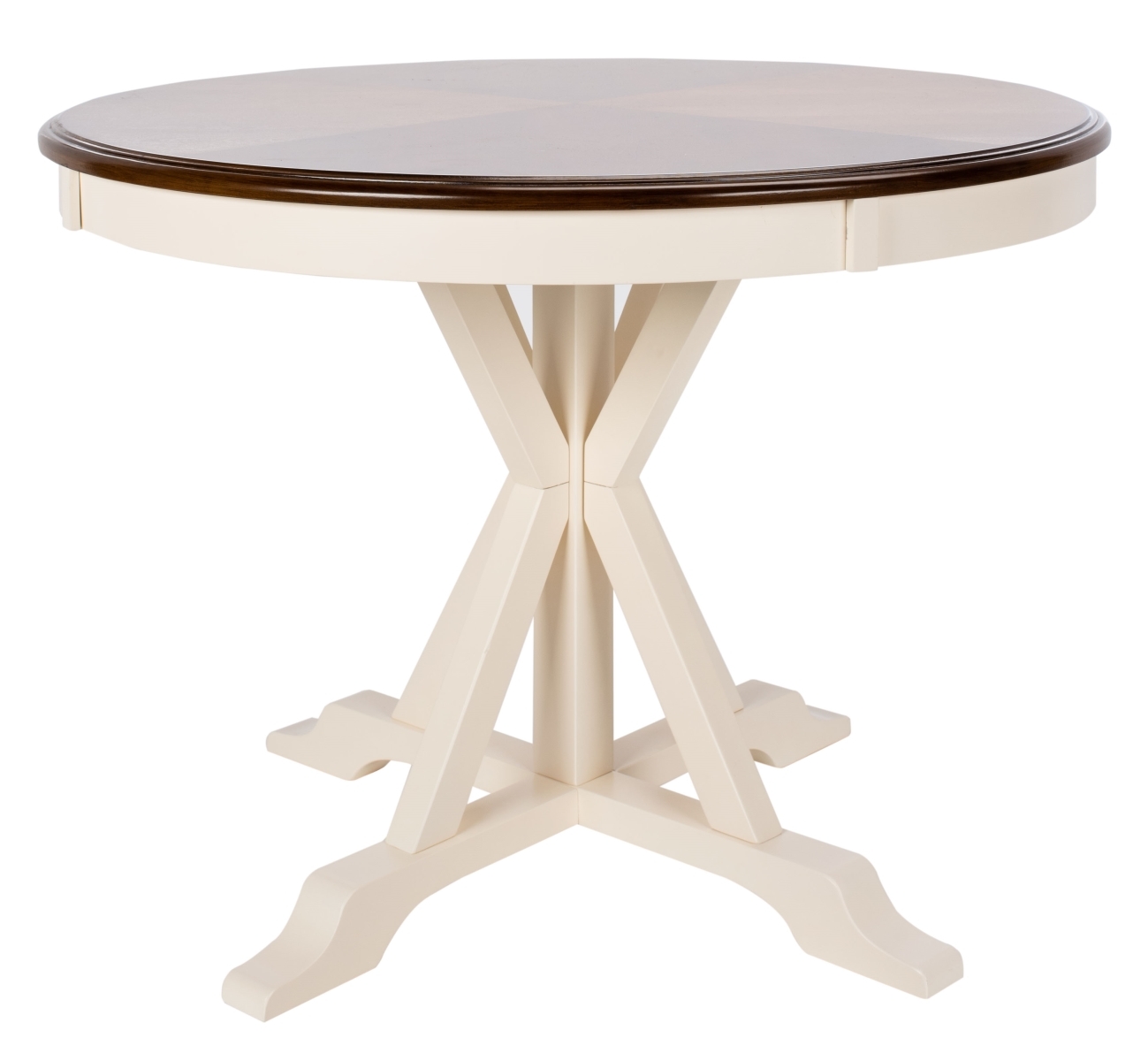 Shay 5 Piece Dining Set - White / Natural - Safavieh - Image 7