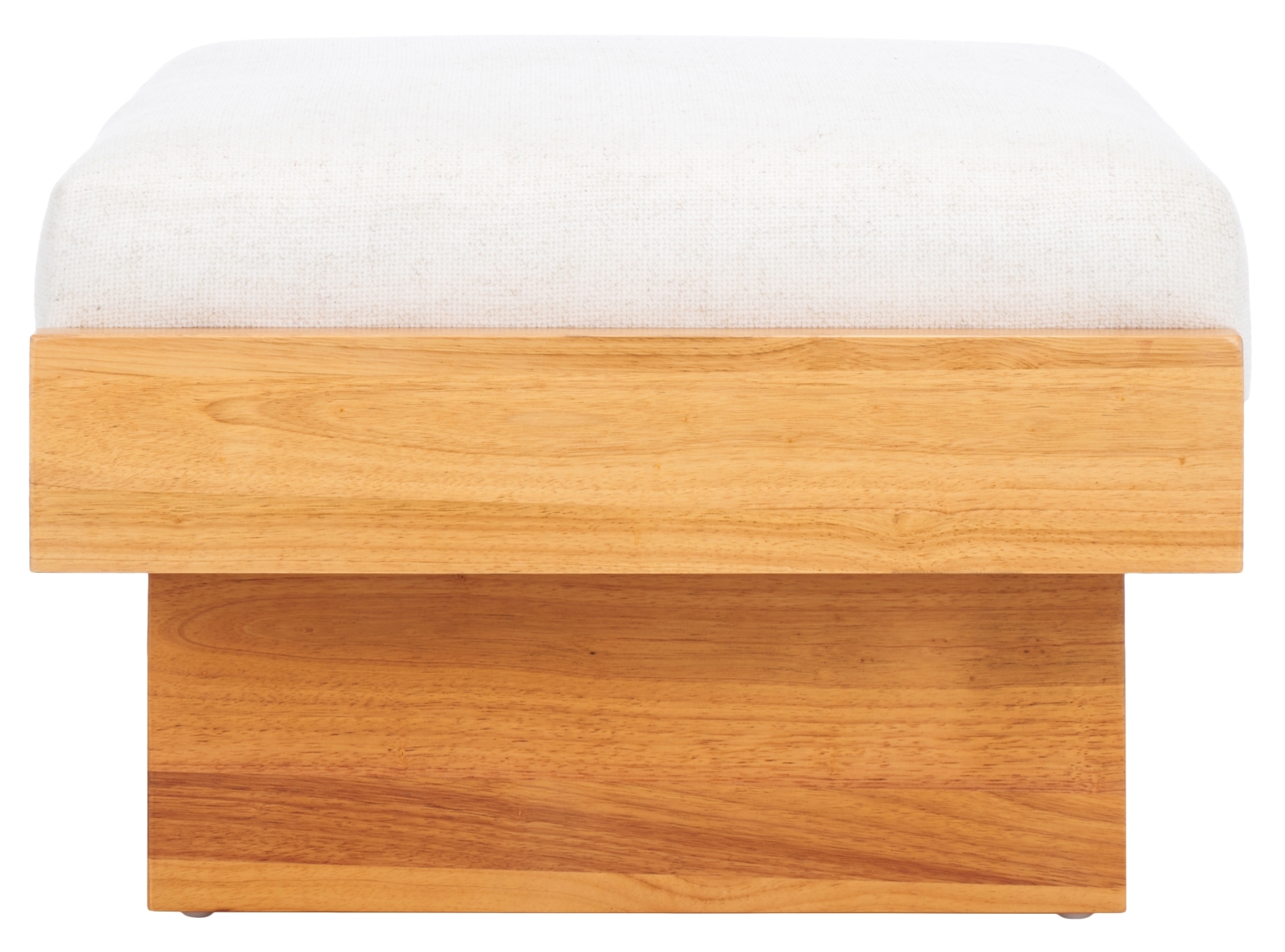 Tarilynn Ottoman - Cream / Natural - Safavieh - Image 0