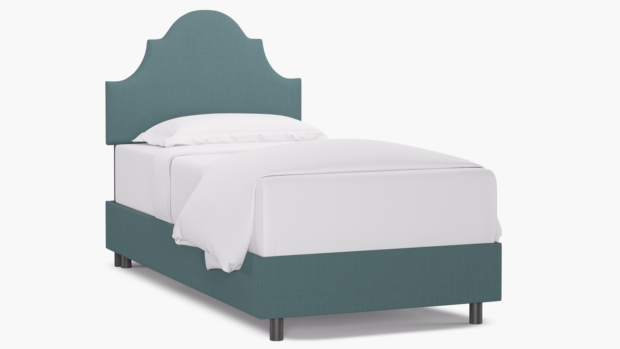 Regency Bed, Seaglass Everyday Linen, Twin - Image 0