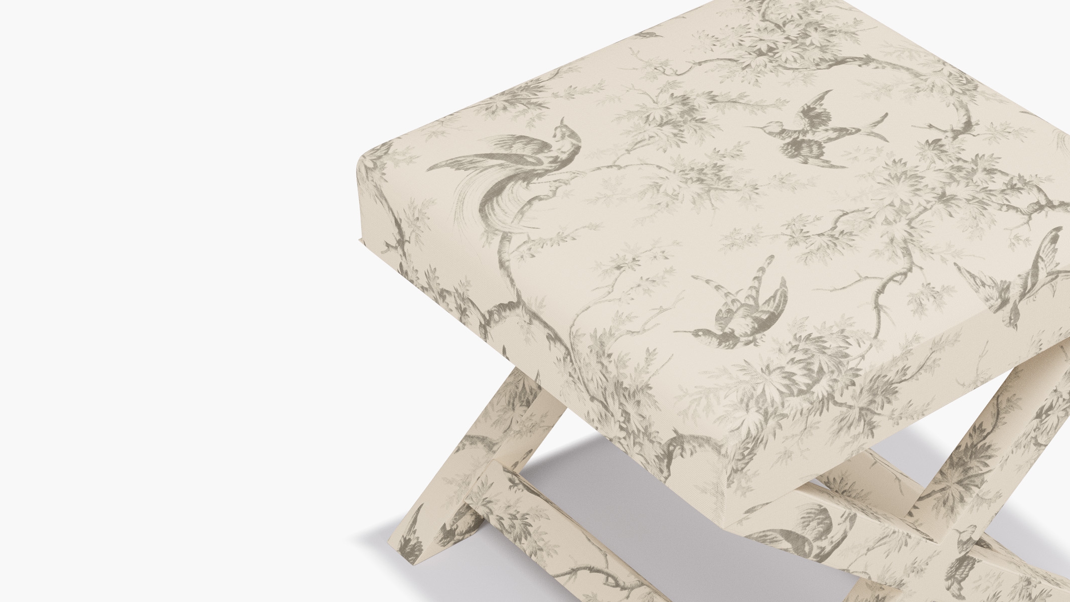 X Bench, Cream Swallows - Image 3