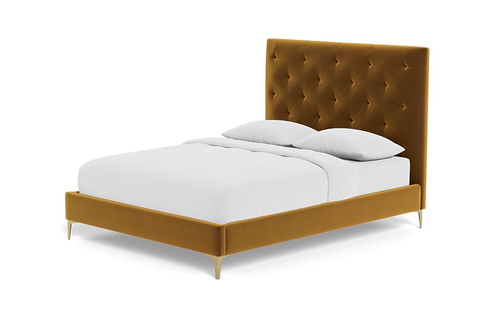 Lowen Upholstered Bed with Tufting Option - Image 2