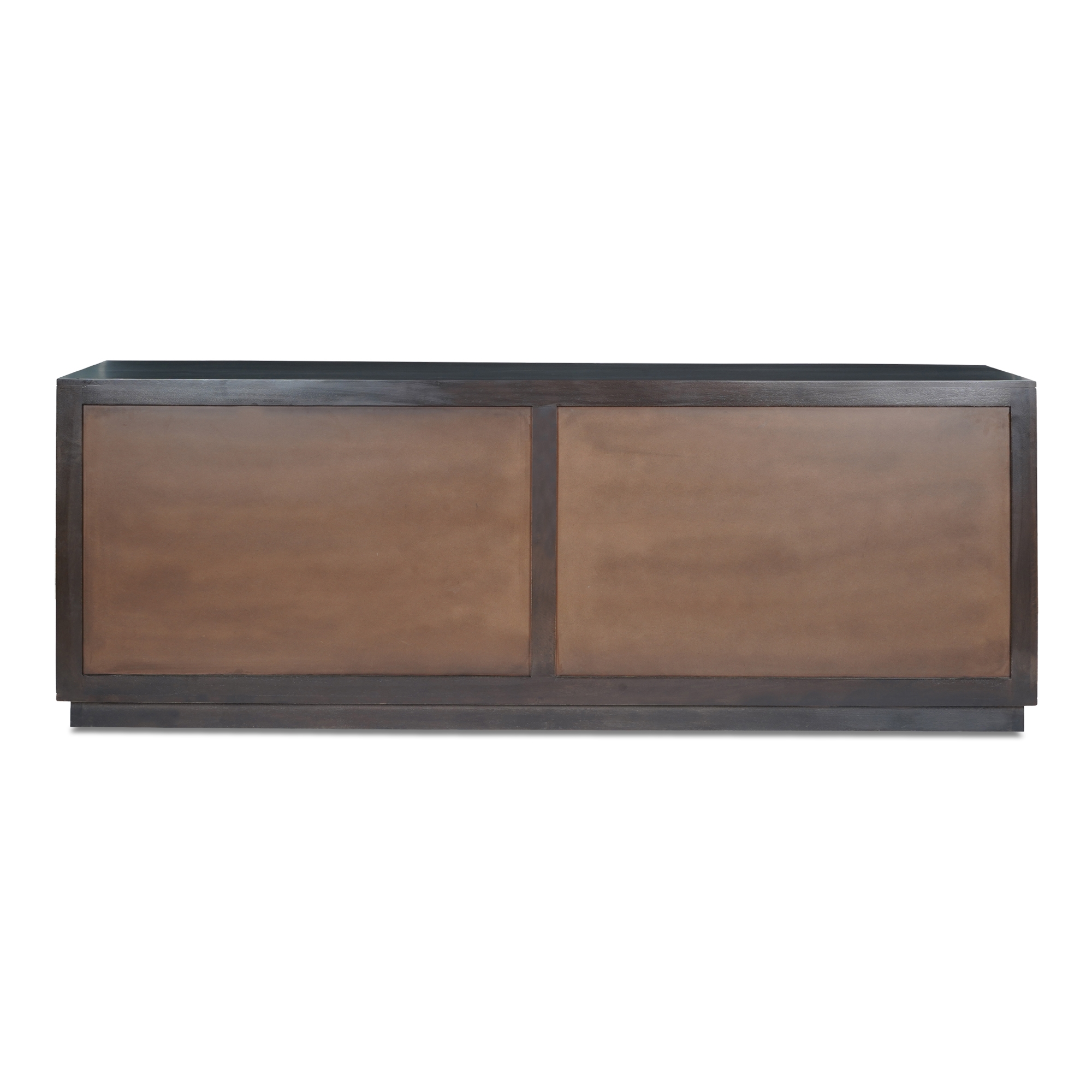 Denman 4 Door Sideboard Dark Brown - Image 4