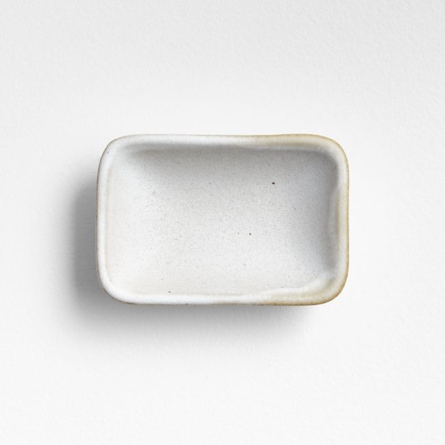 Kaito Square Stoneware Sauce Dish - Image 0