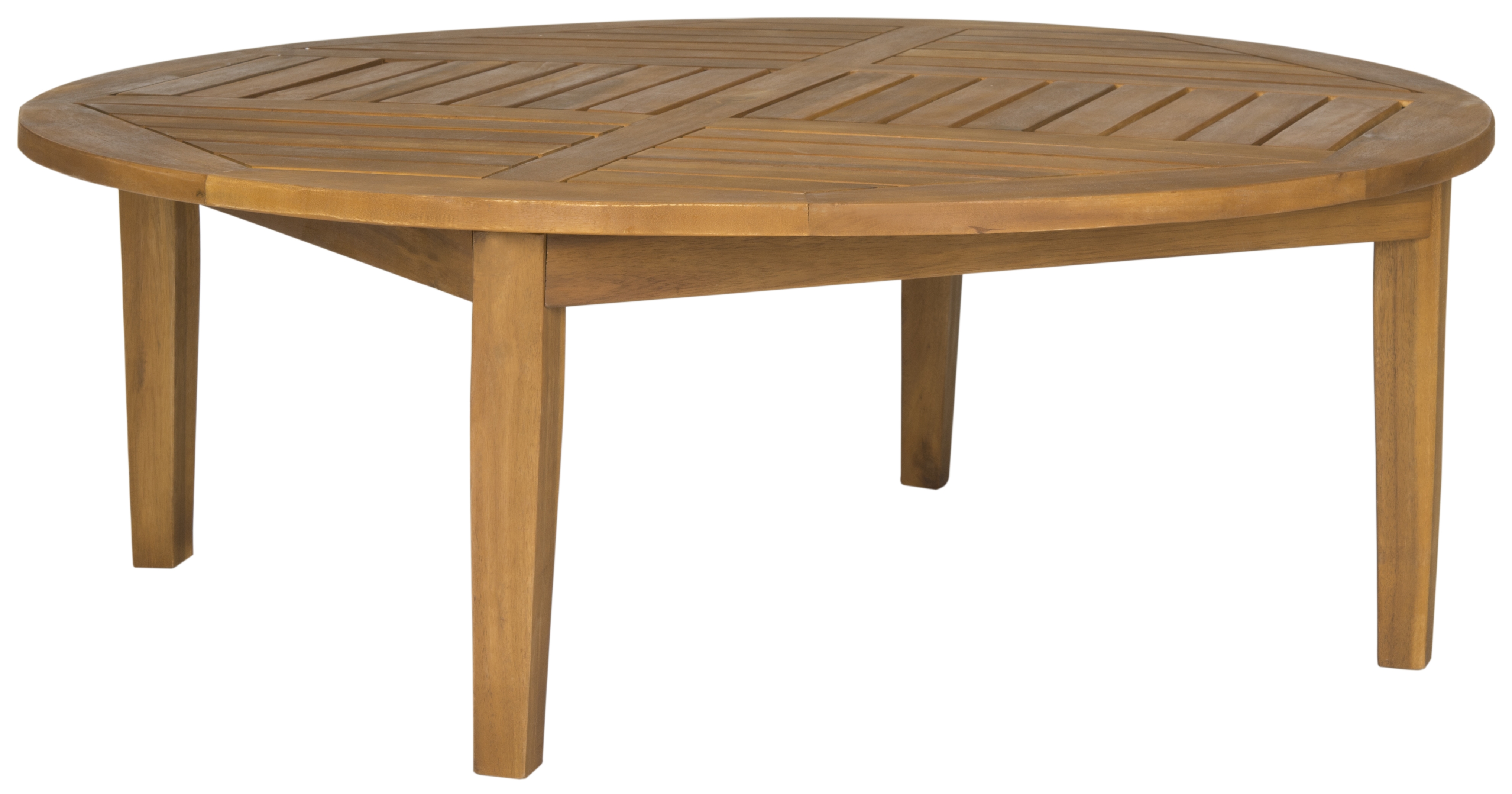 Danville Round Table - Natural - Safavieh - Image 1