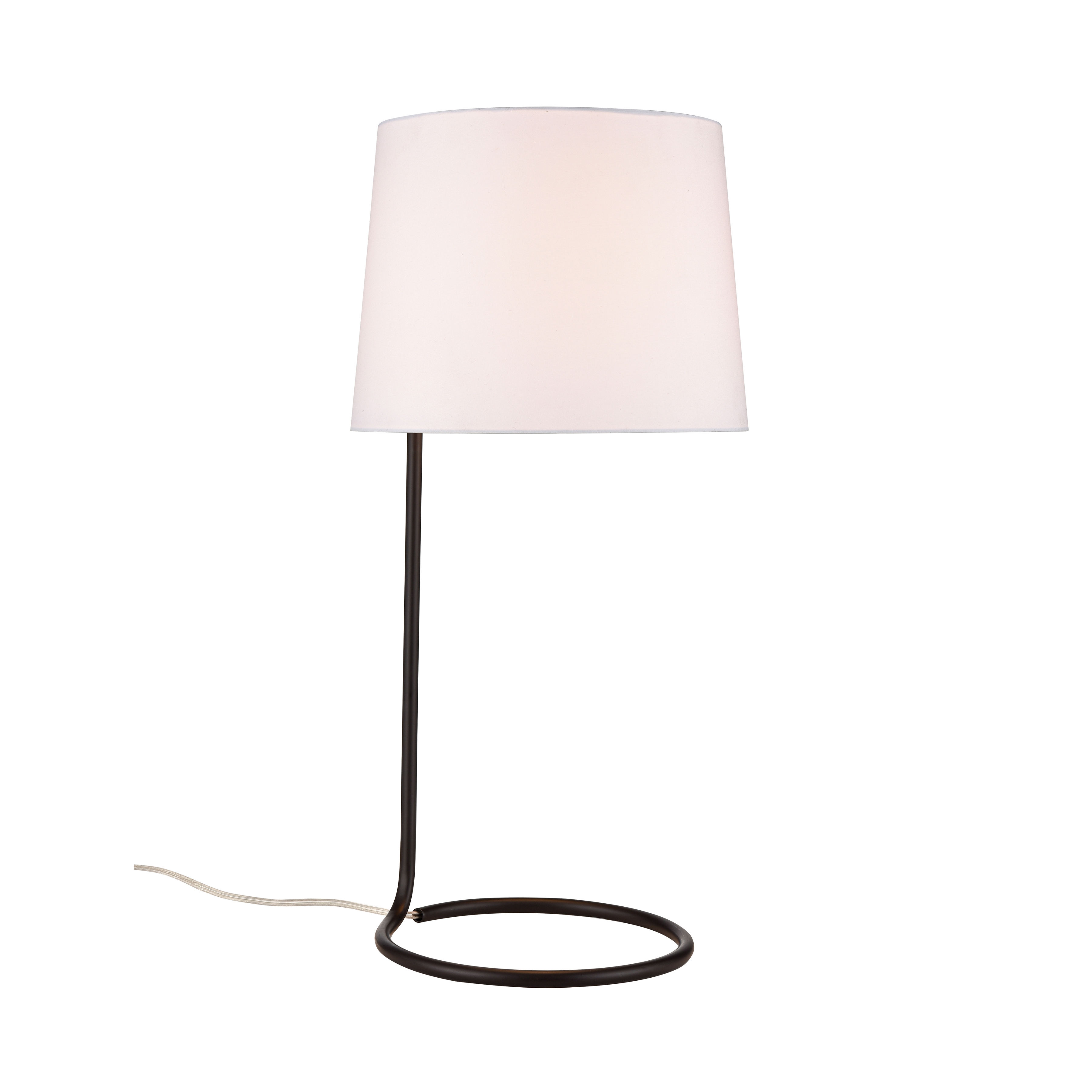 Loophole 29'' High 1-Light Table Lamp - Oiled Bronze - Image 0