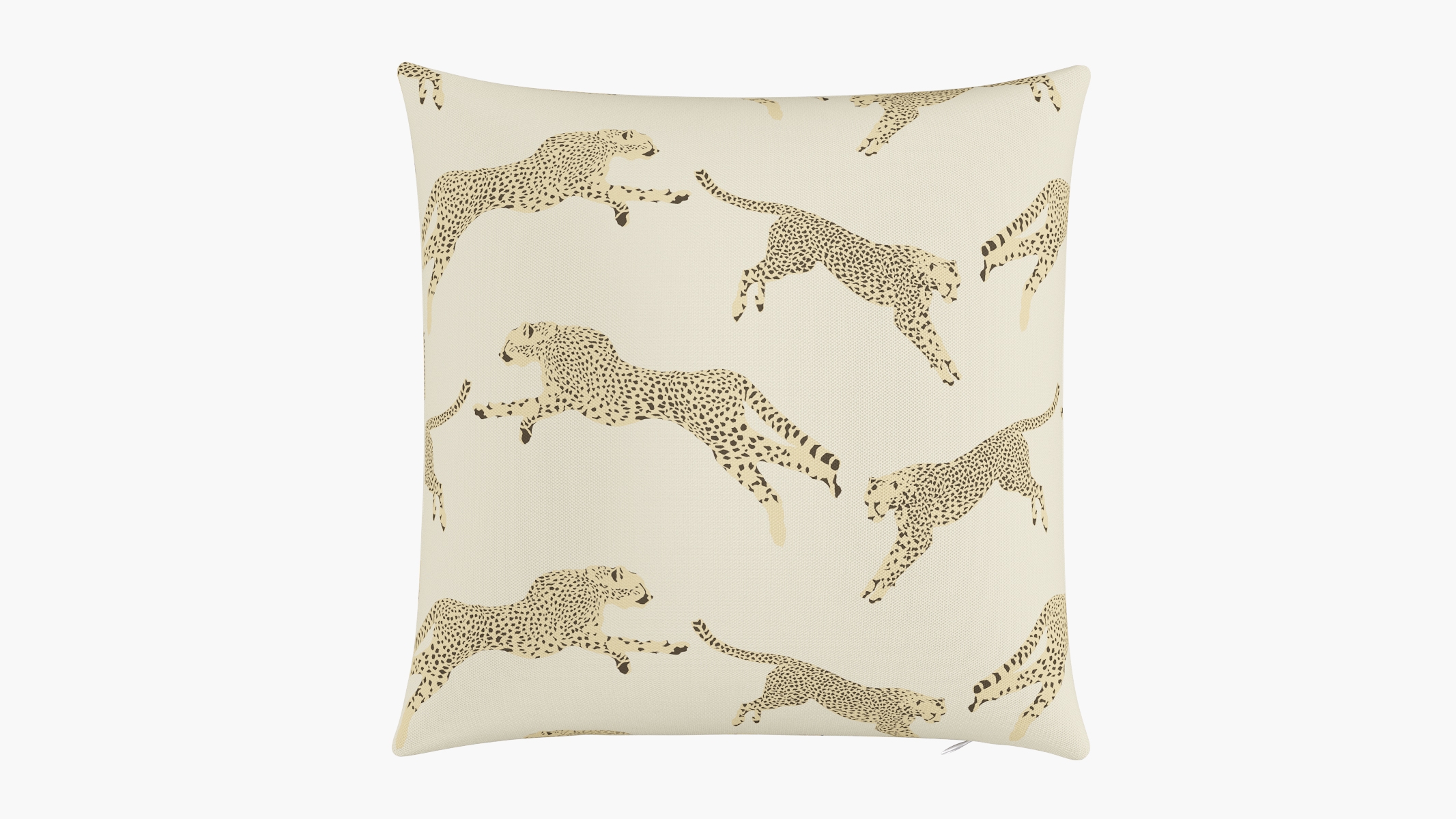 Throw Pillow 20", Desert Cheetah, 20" x 20" - Image 0