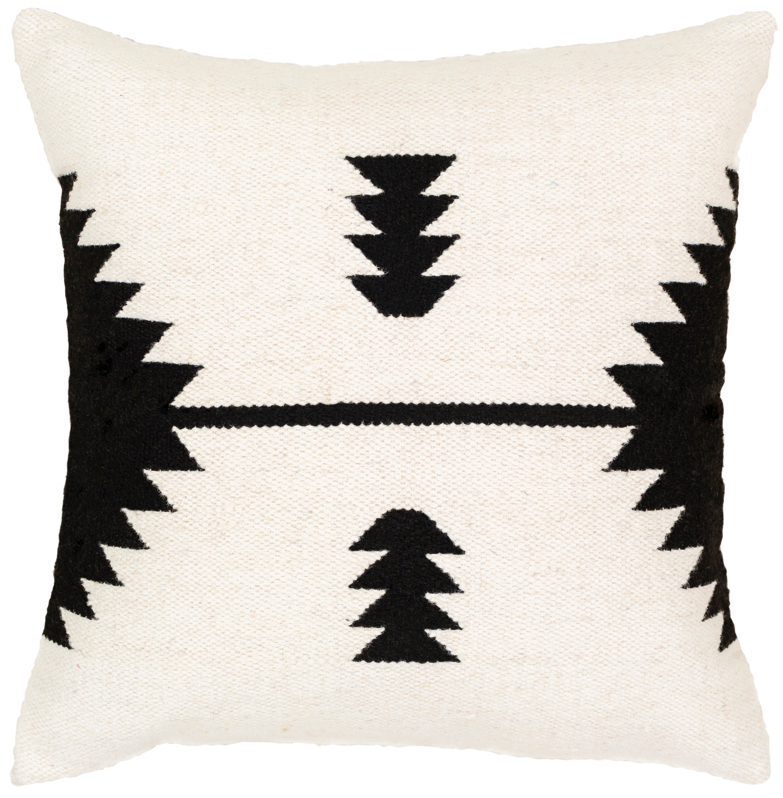 Shiprock Throw Pillow, 20" x 20", with down insert - Image 1