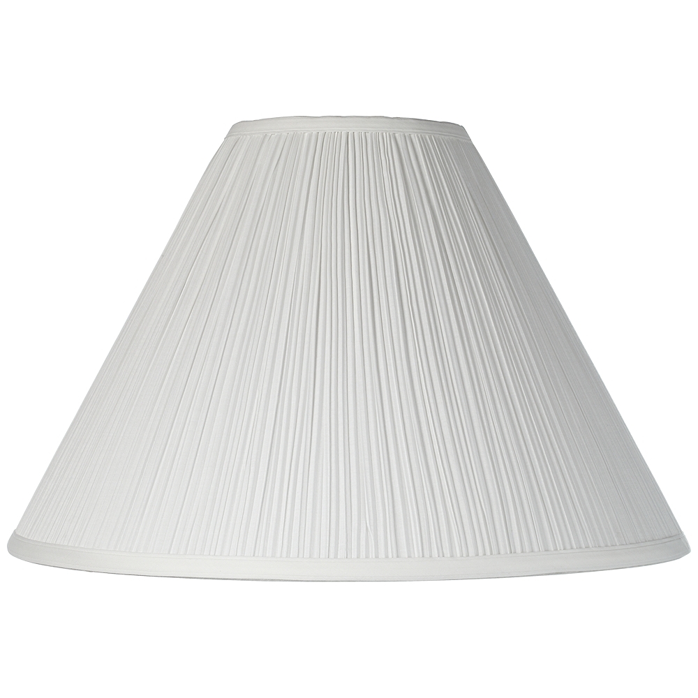 Springcrest Ivory Mushroom Pleated Shade 6x18x12.75 (Spider) - Image 0