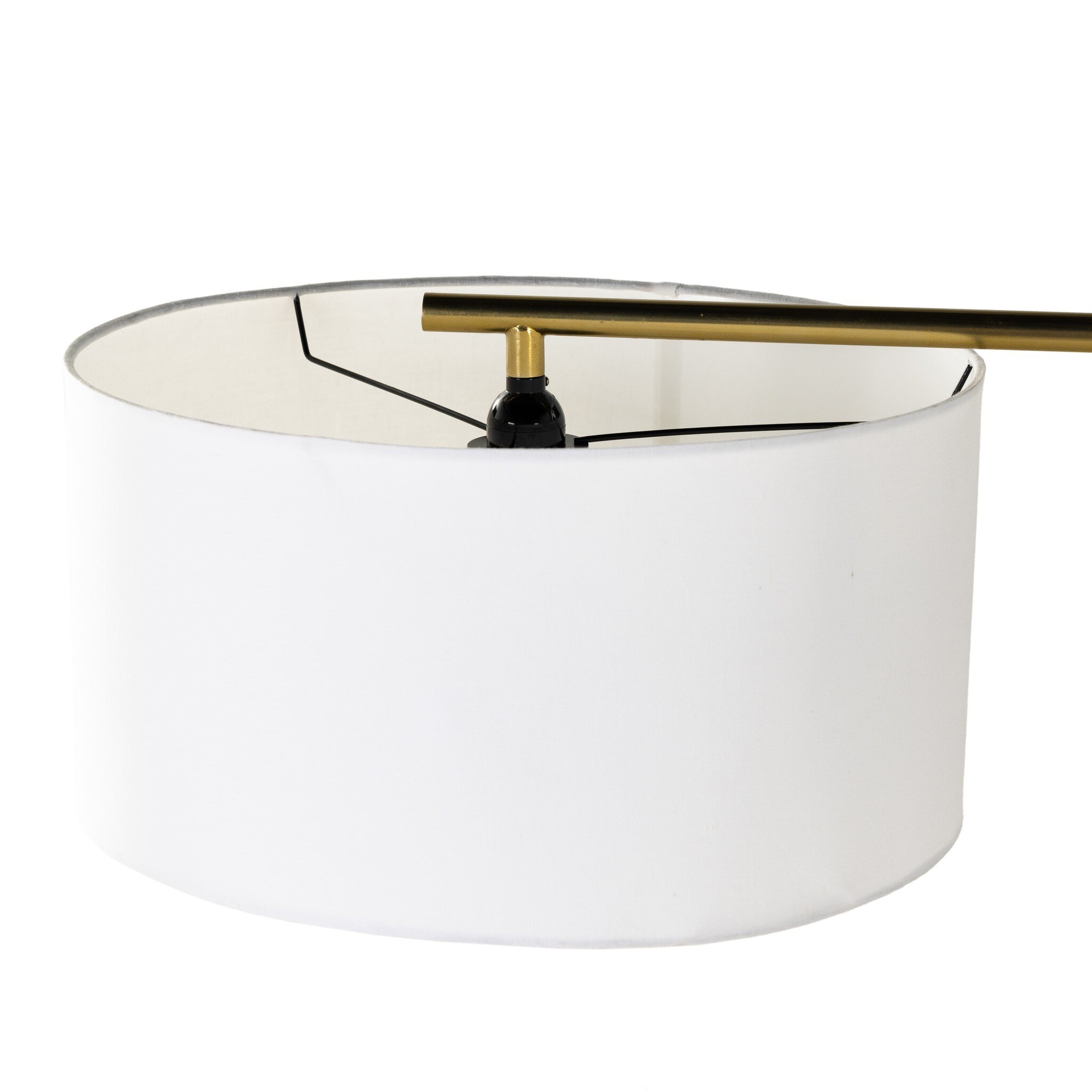 Hartford Floor Lamp - White Marble - Image 3