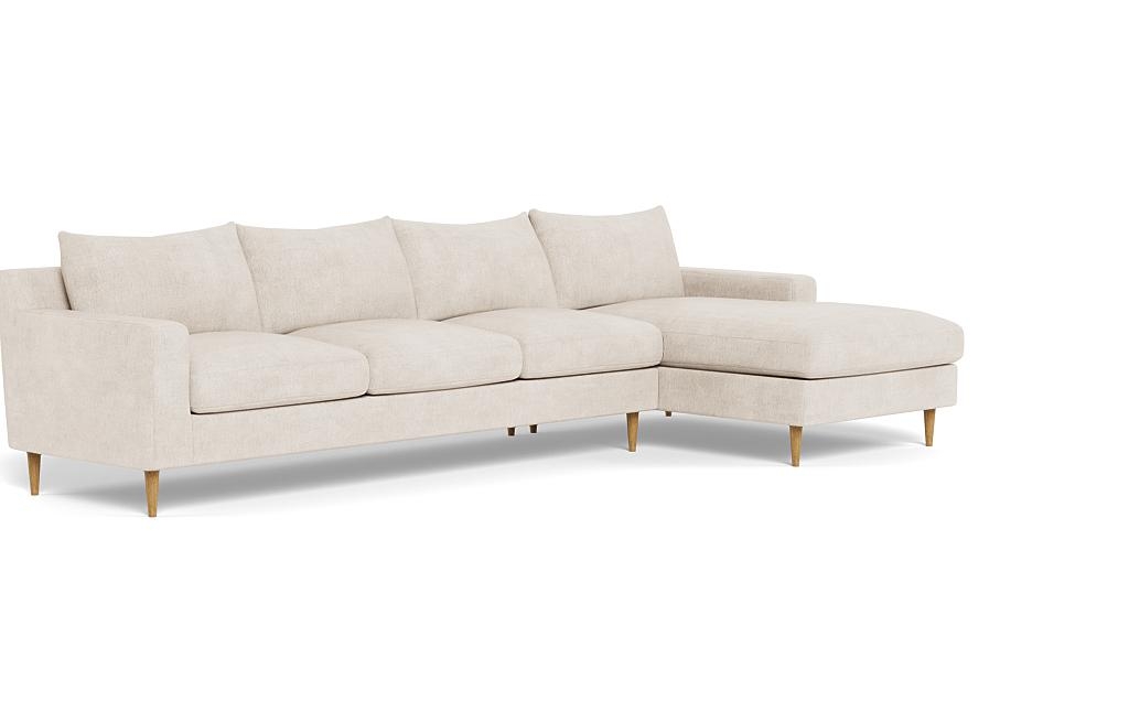 Sloan 4-Seat Right Chaise Sectional - Image 1