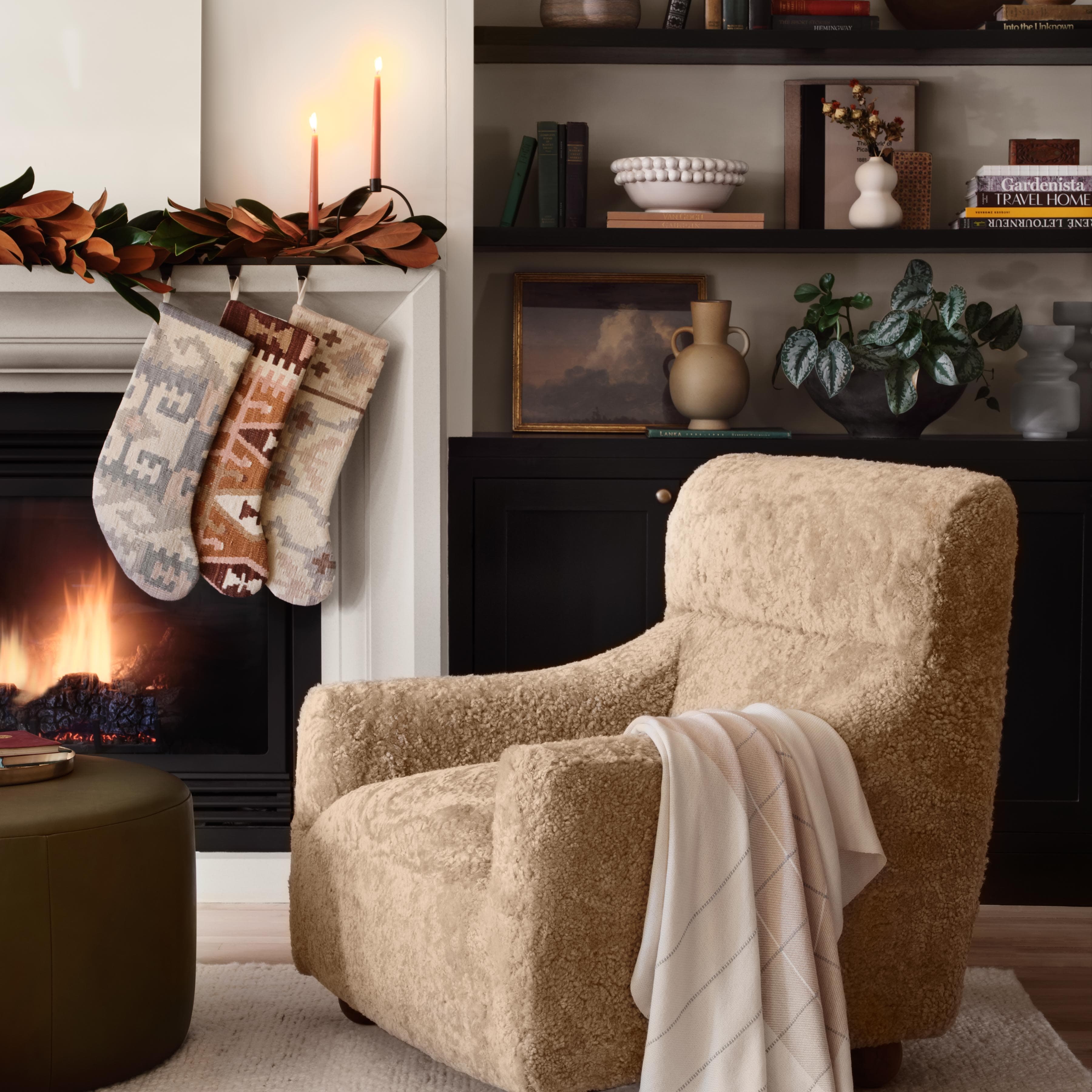 The Citizenry Adana Kilim Stocking | Stone Blue - Image 7