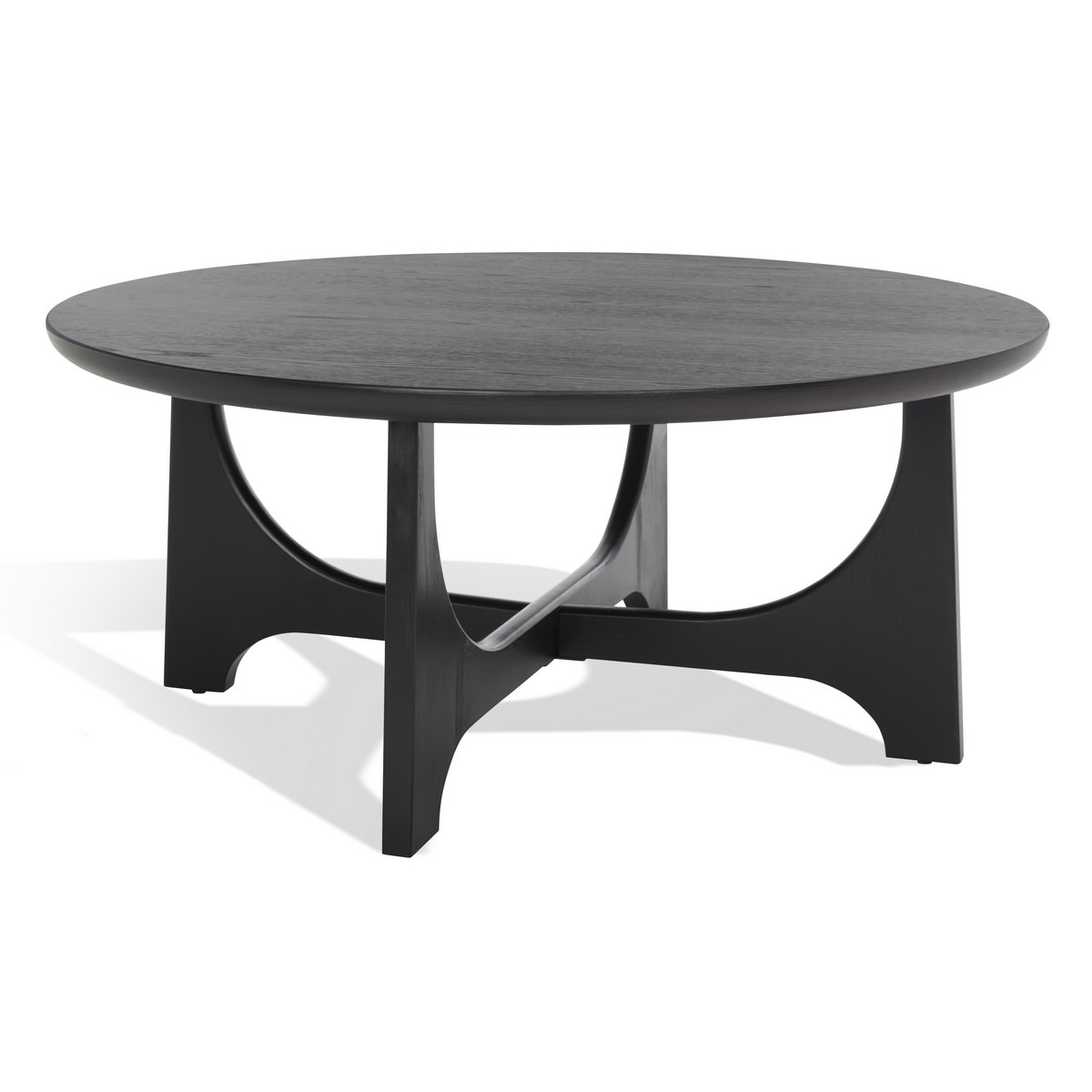 Sasha Wood Coffee Table - Black - Image 6