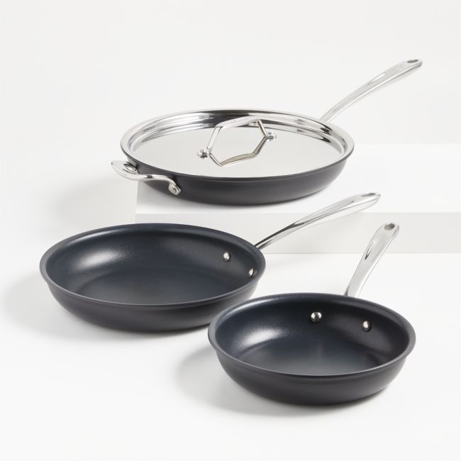 All Clad ® HA1 Curated Fry Pans, Set of 3 - Image 0