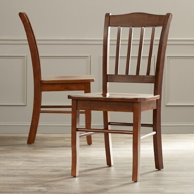 Weldy Upholstered Slat Back Side Chairs - Image 0