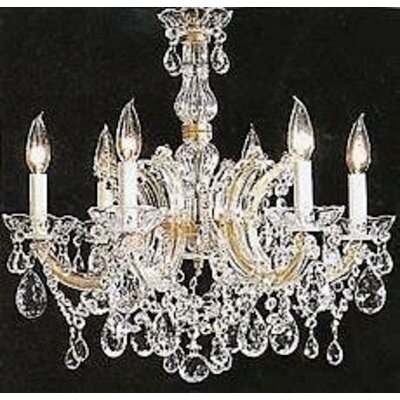 Dontae 6 - Light Candle Style Classic Chandelier - Image 0