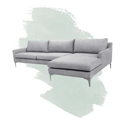 Cecelia 119" Sectional - Right facing - Image 0