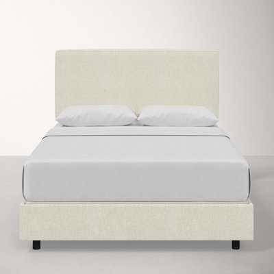 Marquise Cotton Upholstered Standard Bed - Thumbnail 2