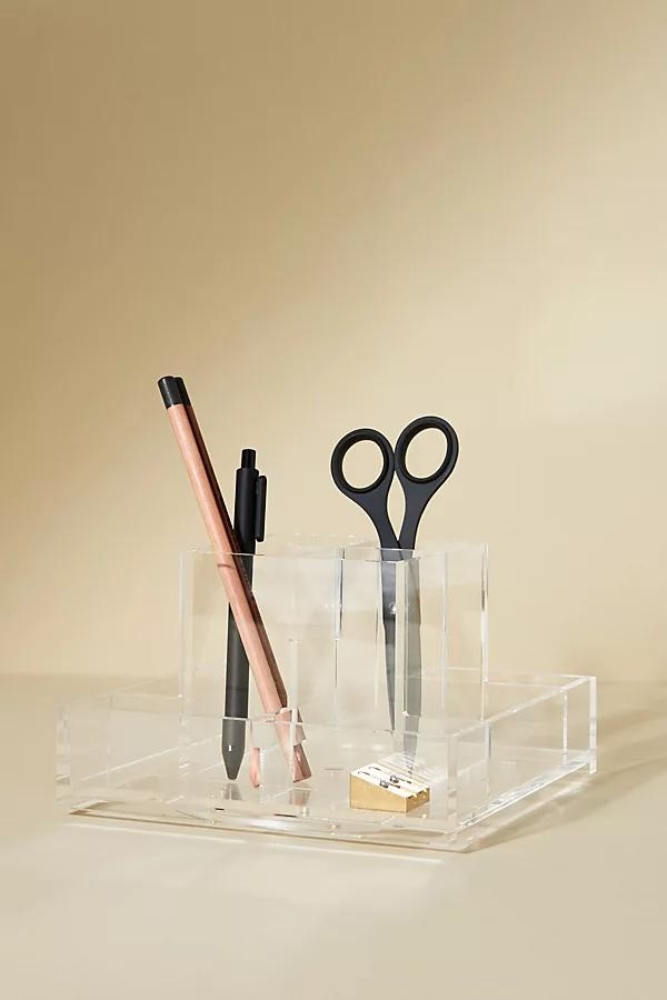 Stationery Acrylic Carousel Desktop Organizer - Image 0