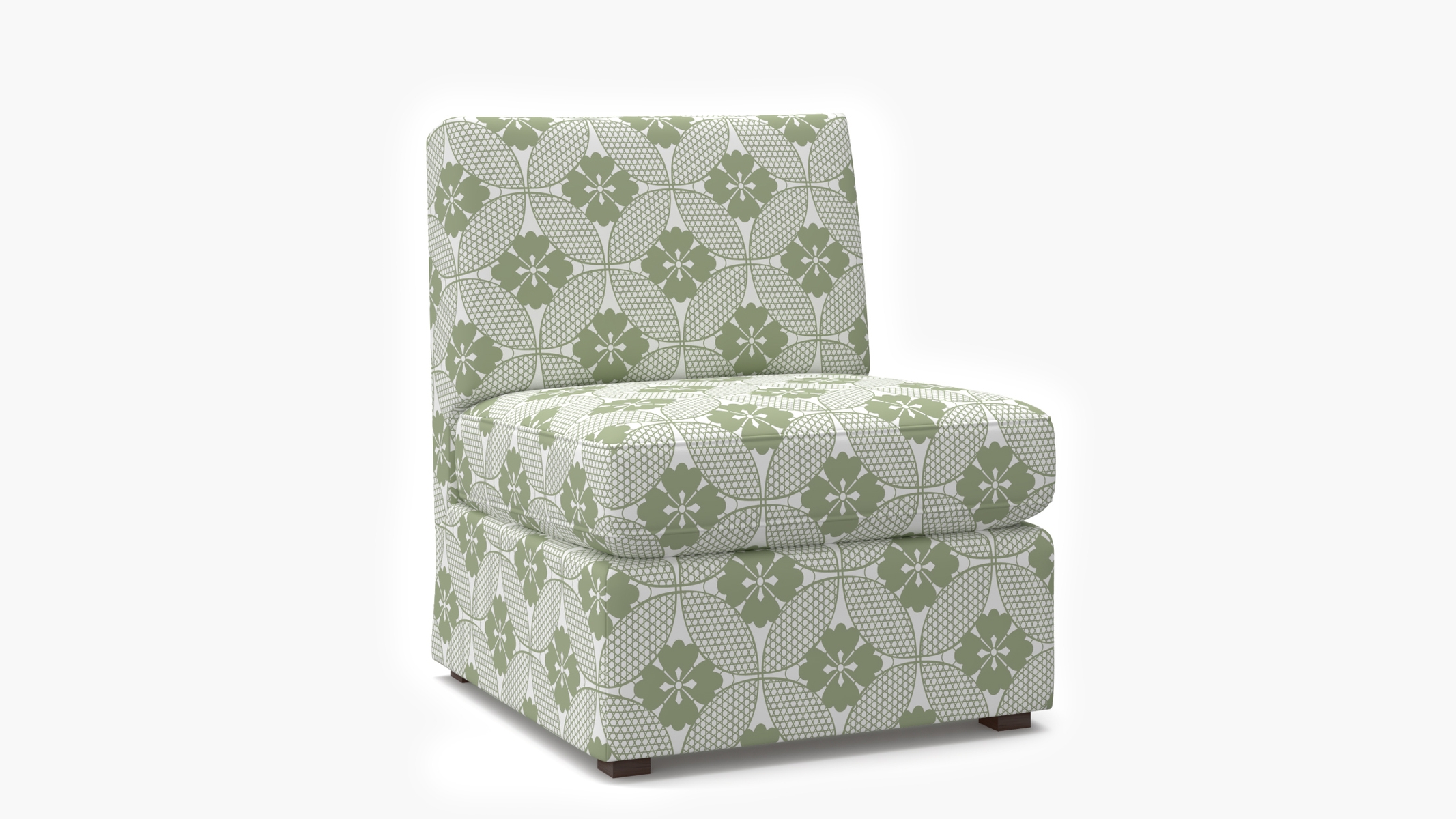 Grande Slipper Chair, Sage Solaire - Image 1