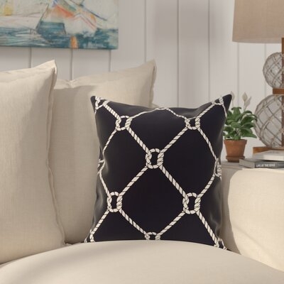 Ahoy Outdoor Square Throw Pillow - Image 0