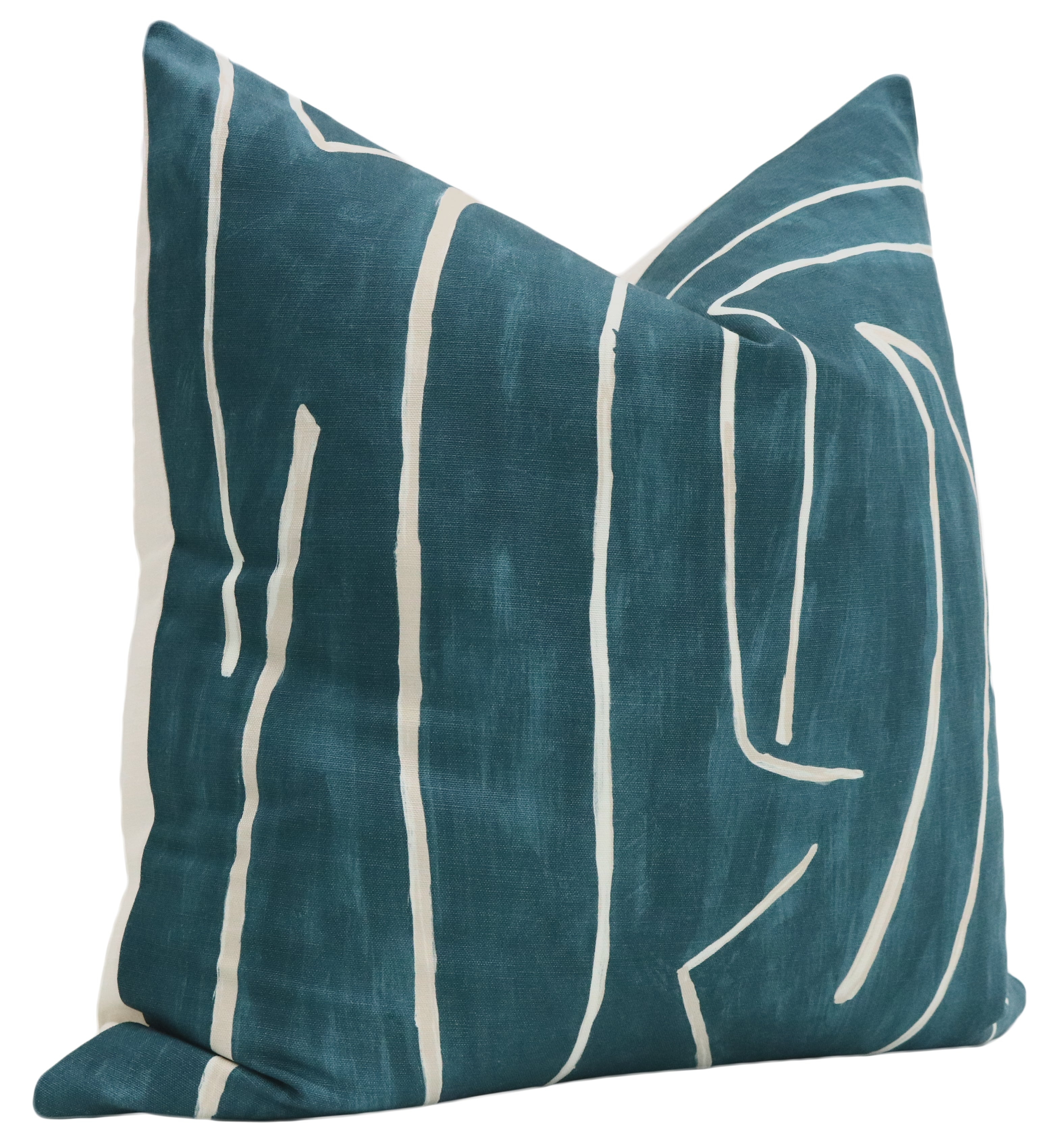 GRAFFITO // TEAL + PEARL - BY THE YARD - Image 1