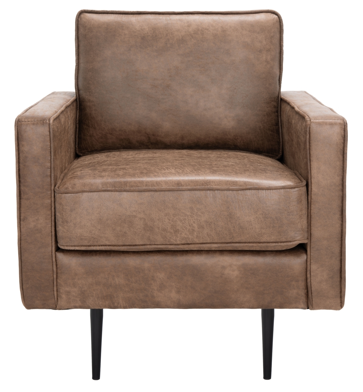 Paityn Accent Chair - Brown / Black - Safavieh - Image 0