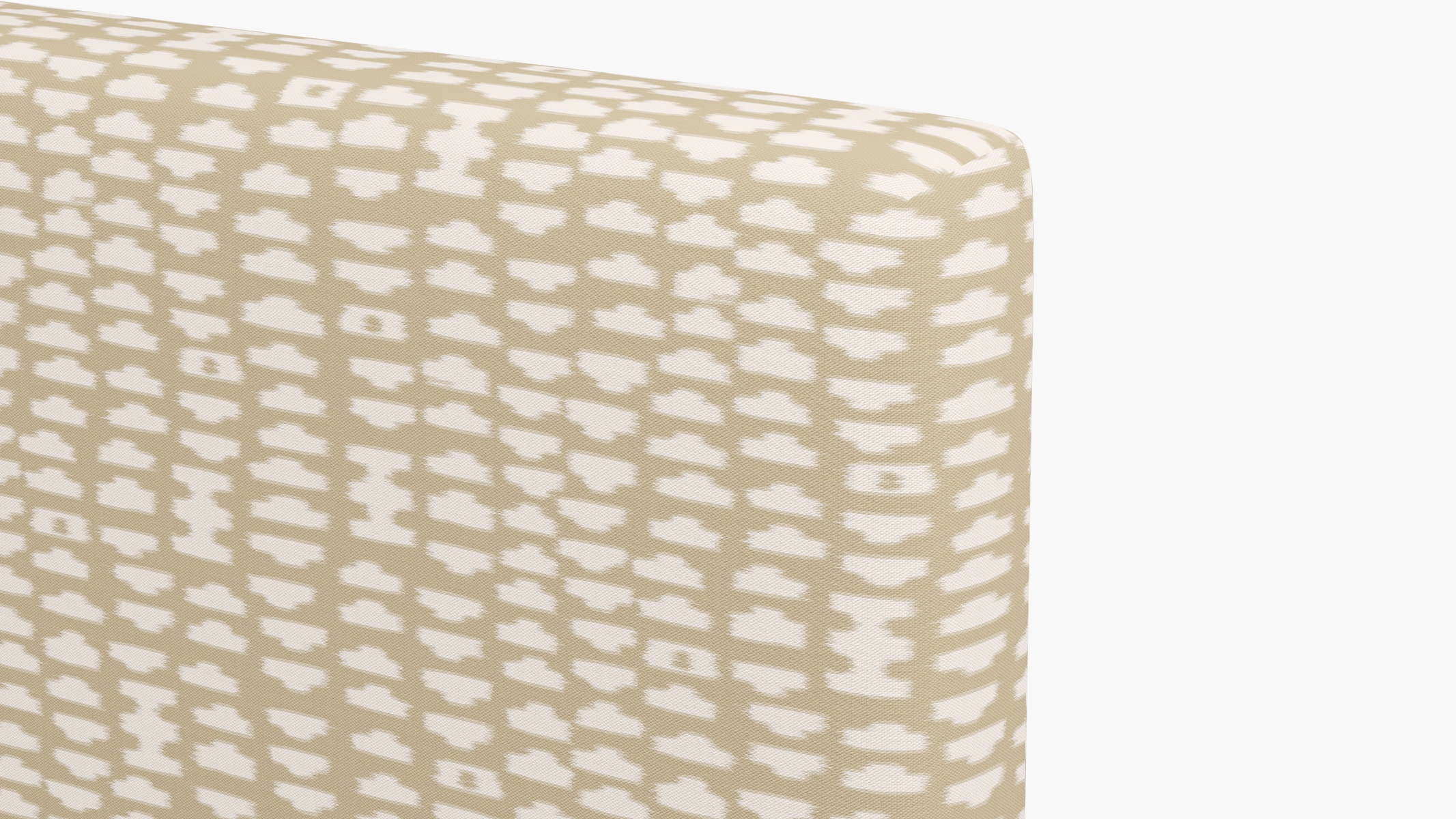 Square Back Headboard, Sand Odalisque, Full - Image 2