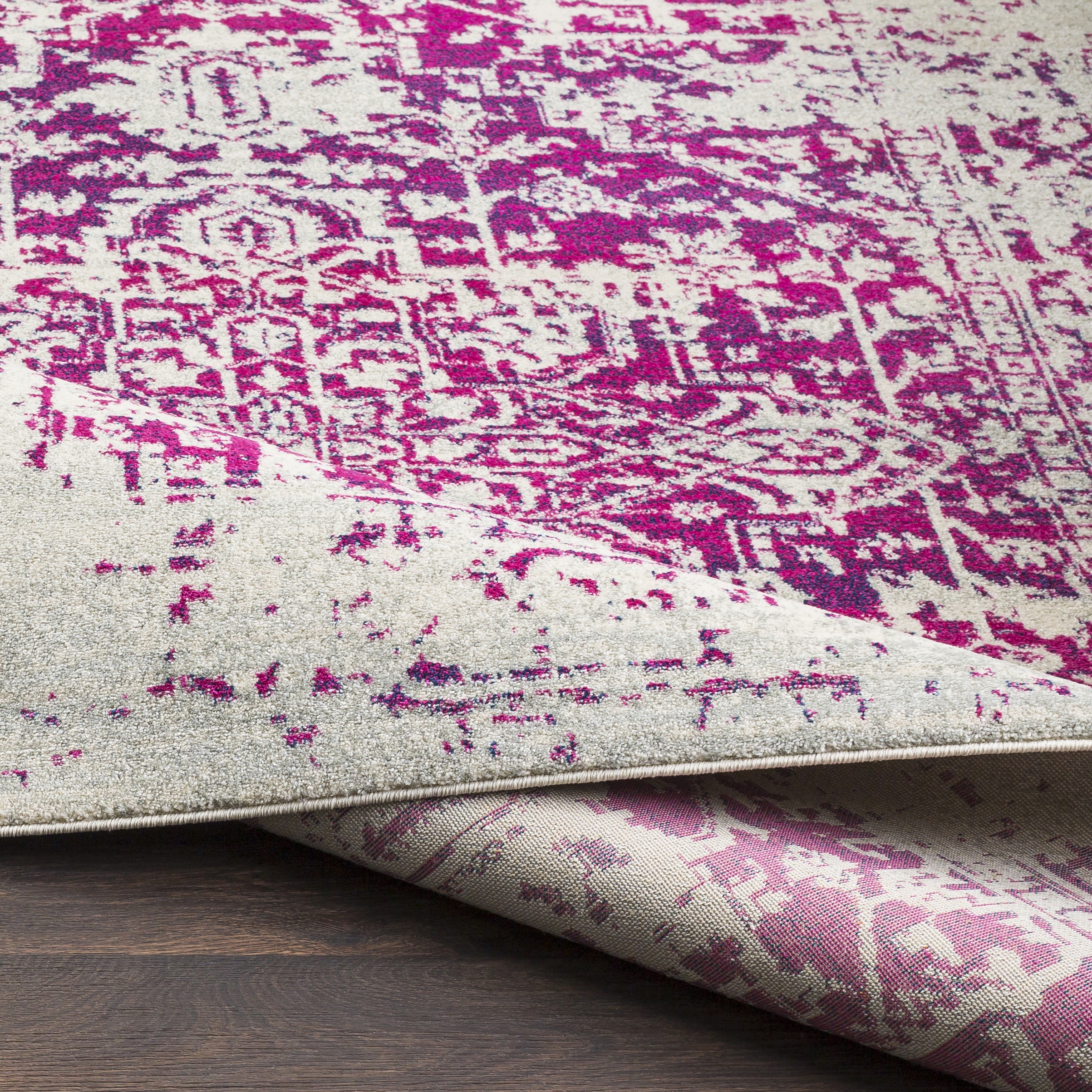 Harput Gray Indoor 2' x 2'11" Machine Woven Rug - Image 4