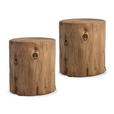Wood Side Table - Image 0