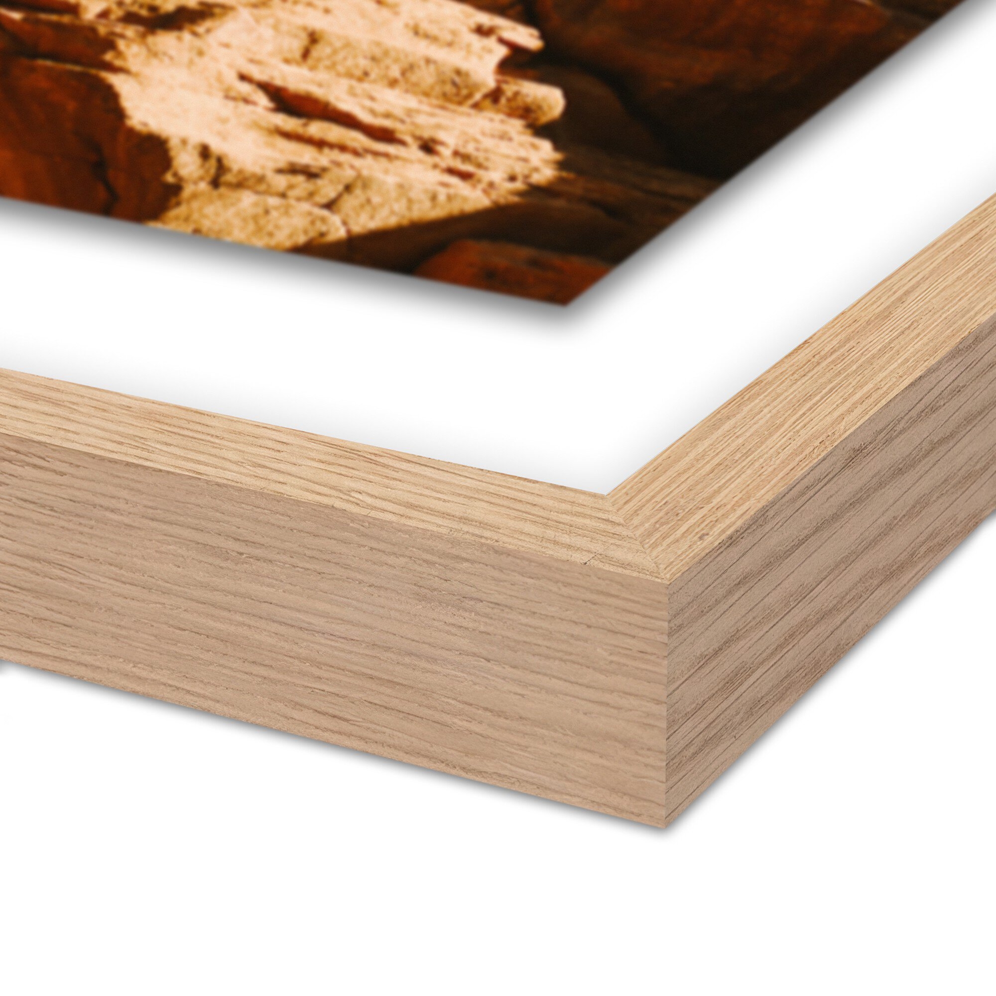 Wildlife - Zion, Ut by Wesley and Emma Teague - Vertical Grain 1.5 White Oak - Image 1