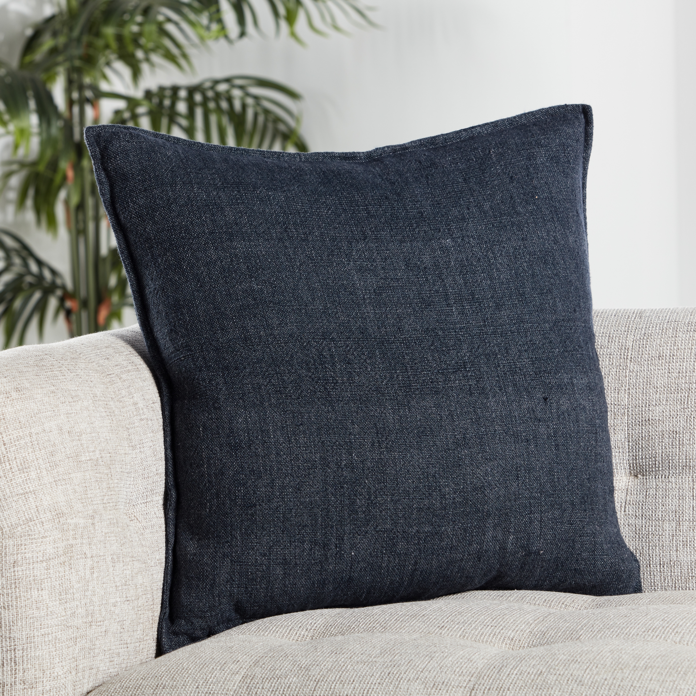Design (US) Dark Blue 20"X20" Pillow - Image 3