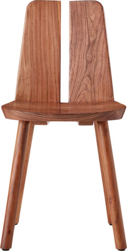 Notch Wood Chair - Image 1