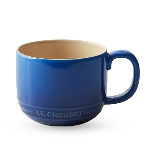 Le Creuset San Francisco Coupe Mug, Set of 4, Lapis - Image 0