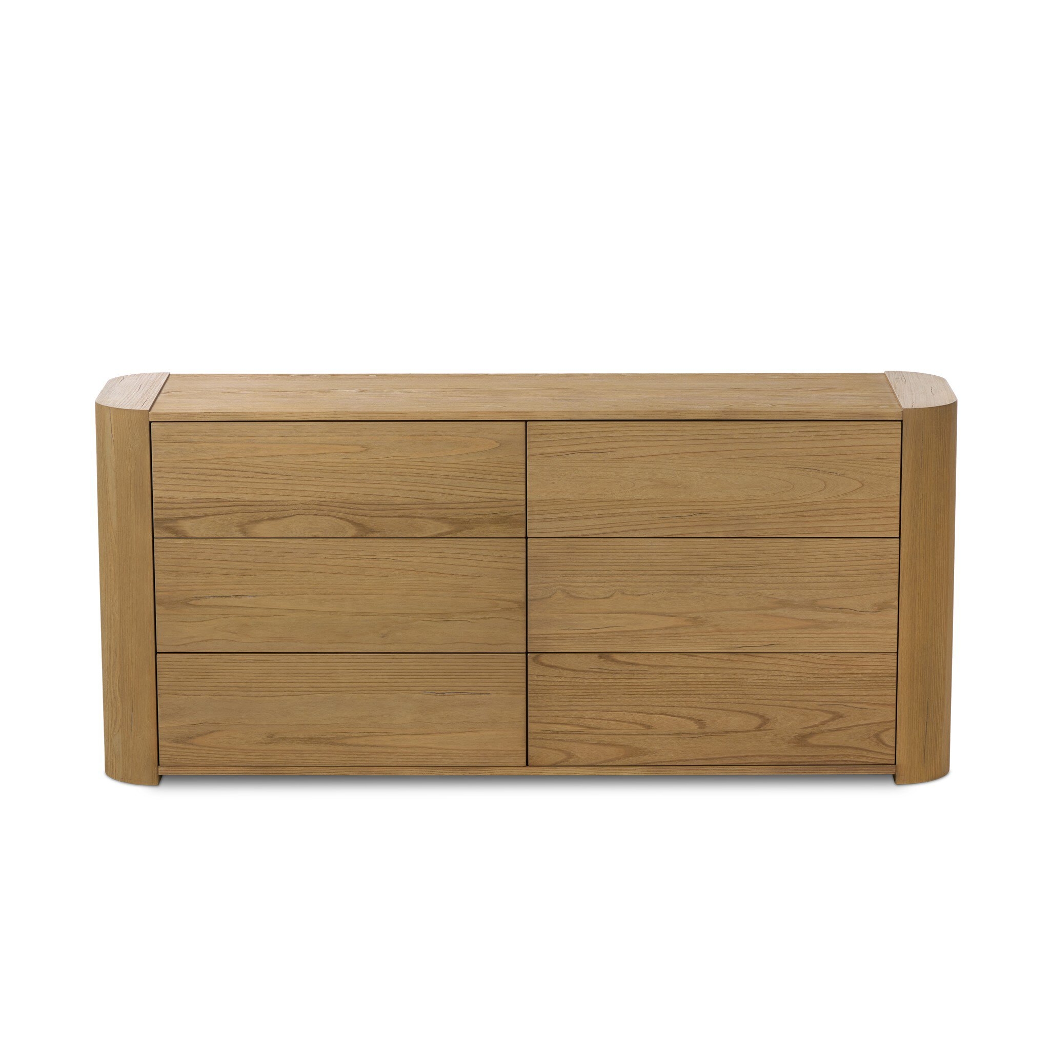 Radius 6 Drawer Dresser - Light Blonde Sungkai Veneer - Image 0