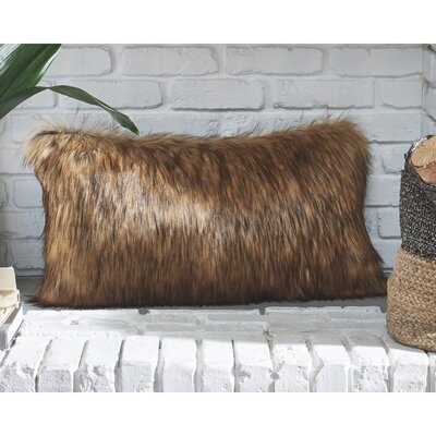 Johnnie Rectangular Faux Fur Pillow Cover and Insert - Image 0