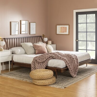 Dorinda King Solid Wood Platform Bed - Image 0
