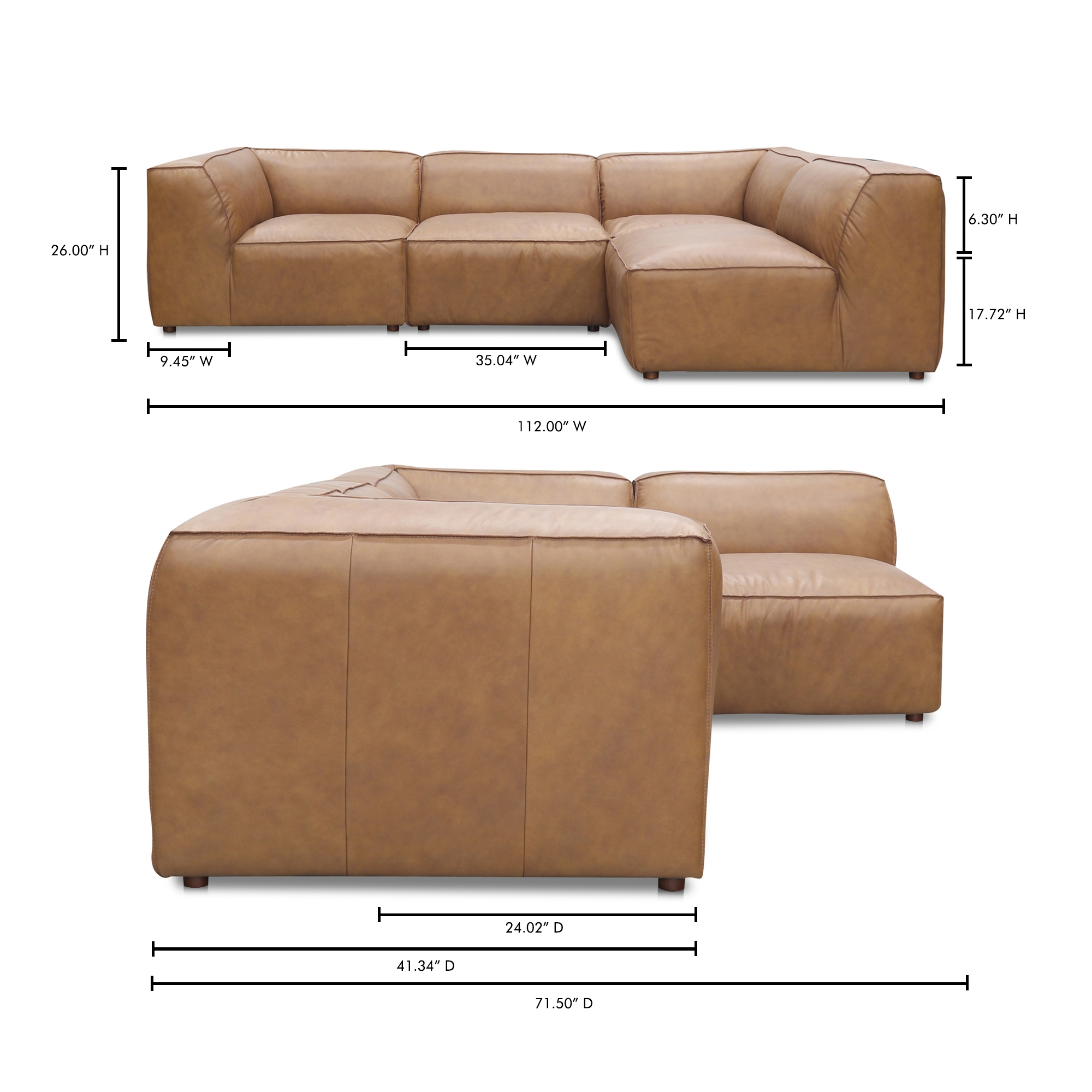 Form Signature Modular Sectional Sonoran Tan - Image 6