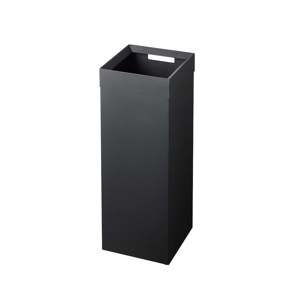 Yamazaki Tor Tall Trash Can, Black - Image 0