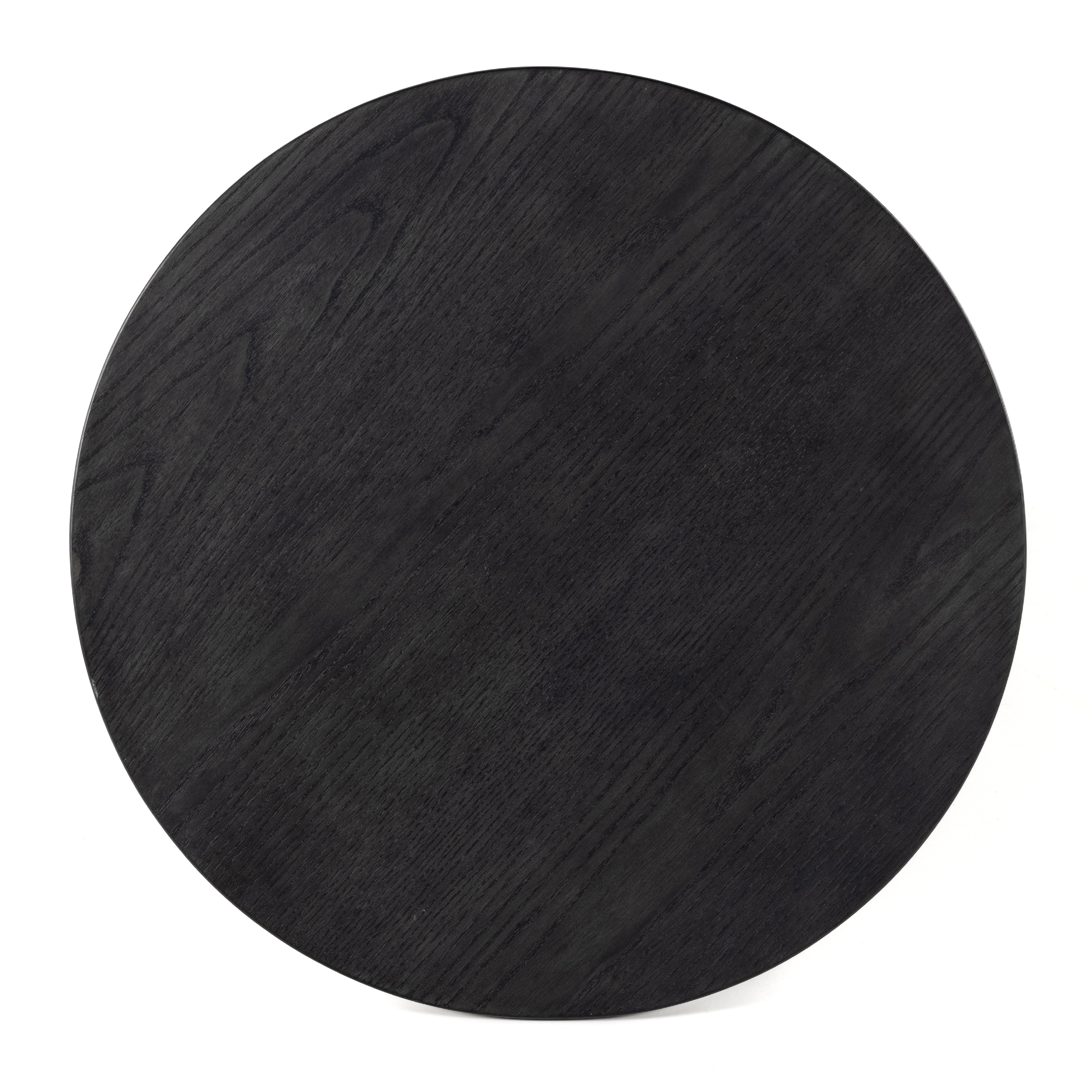 Merla Wood End Table-Tall - Black Wash Ash Veneer - Image 3