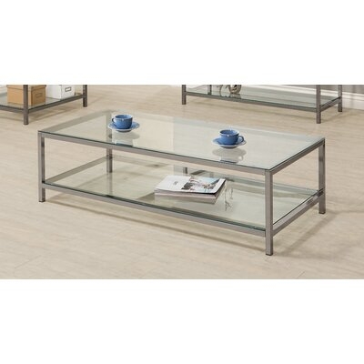 Espie Coffee Table with Storage - Image 0