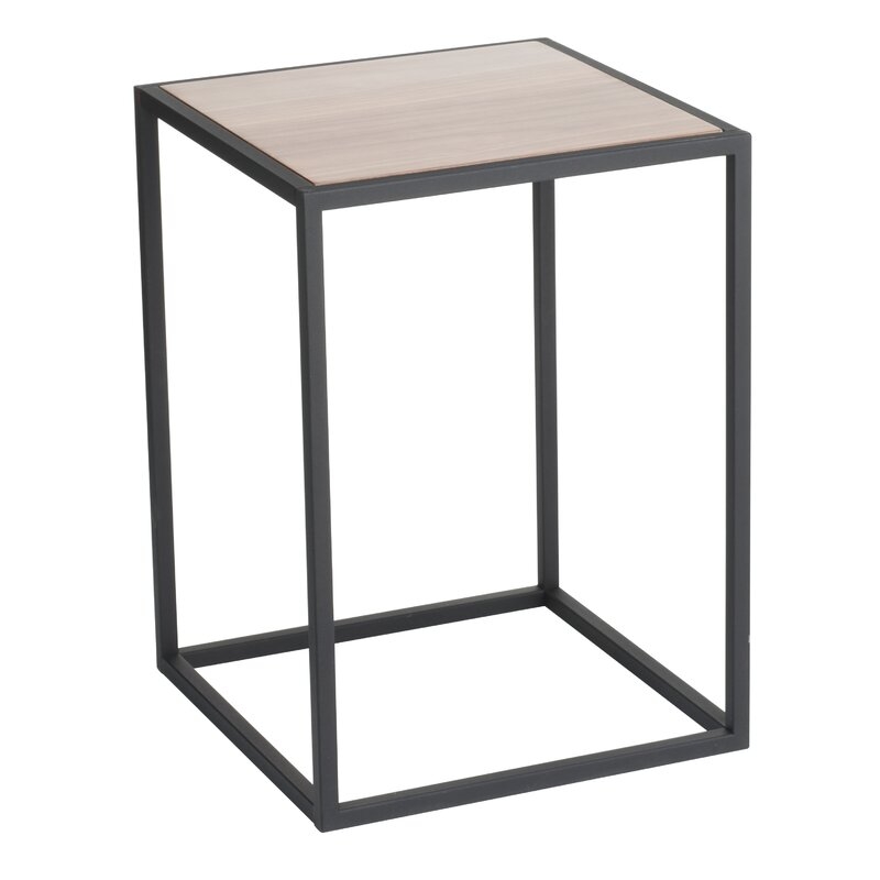 Tower Square Coffee Table Table Base Color: Black - Image 0