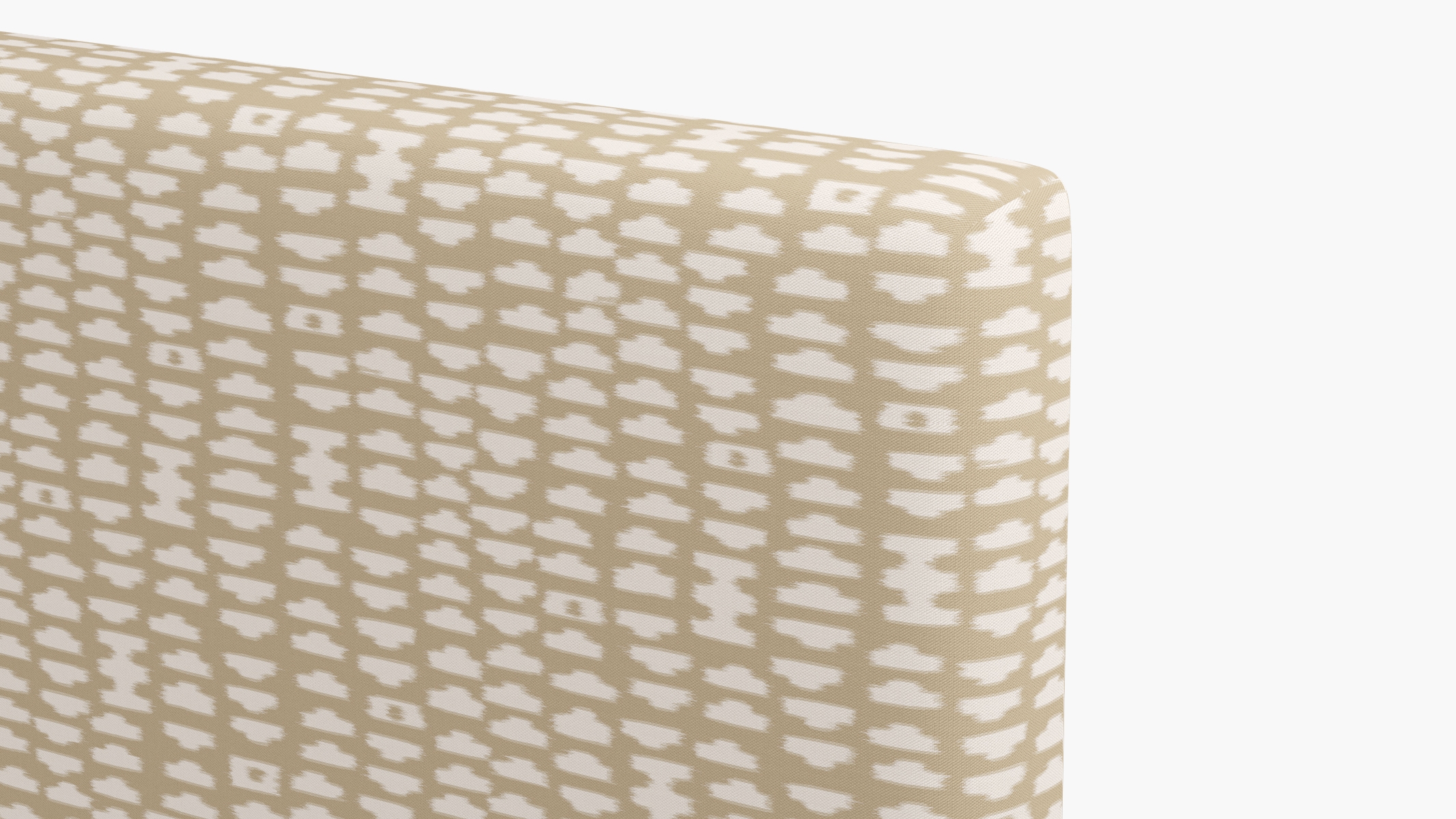 Square Back Headboard, Sand Odalisque, Queen - Image 2