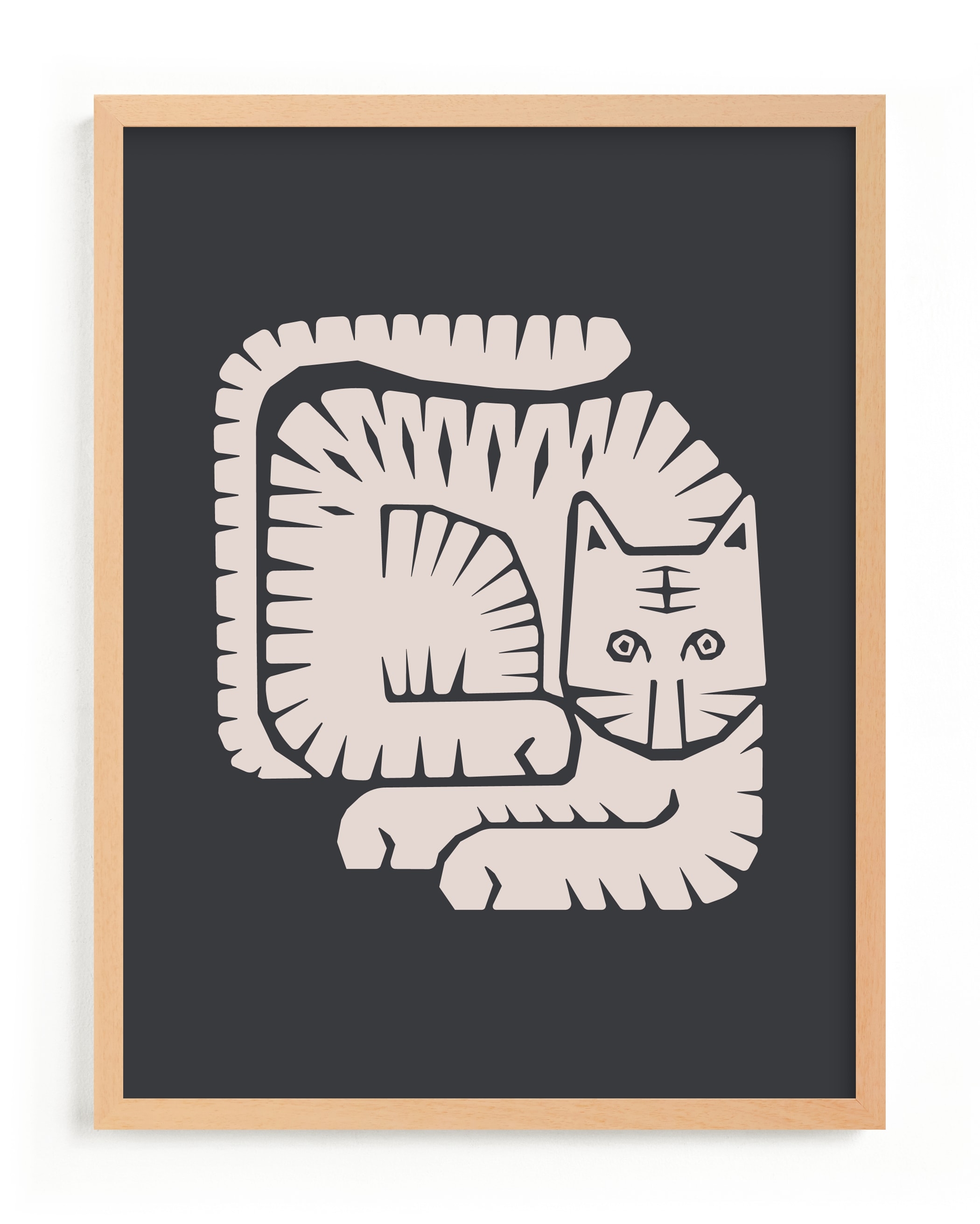 Lying Tiger Limited Edition Fine Art Print 2 - Image 0