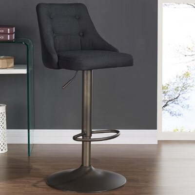 Judkins Swivel Adjustable Height Bar Stool - Image 0