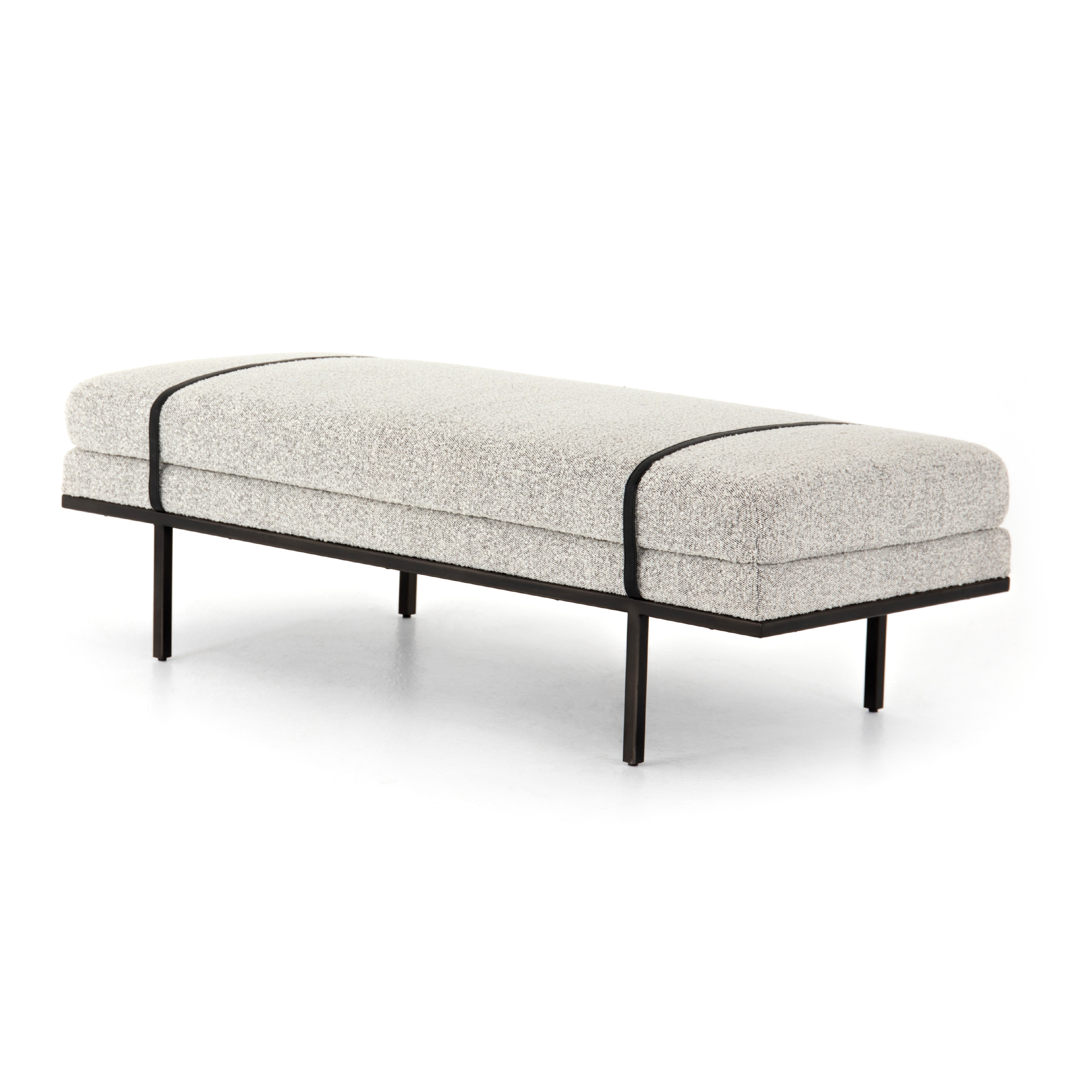 Harris Accent Bench-Knoll Domino - Image 1