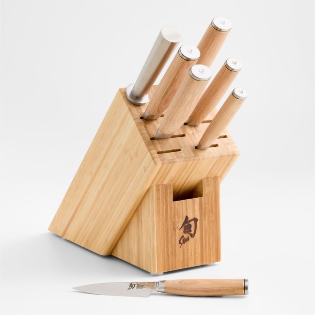 Shun ® Premier Blonde 8-Piece Knife Block Set - Image 0