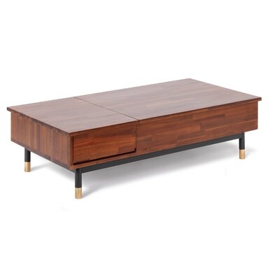 Tressa Lift Top Coffee Table with Storage - Image 0