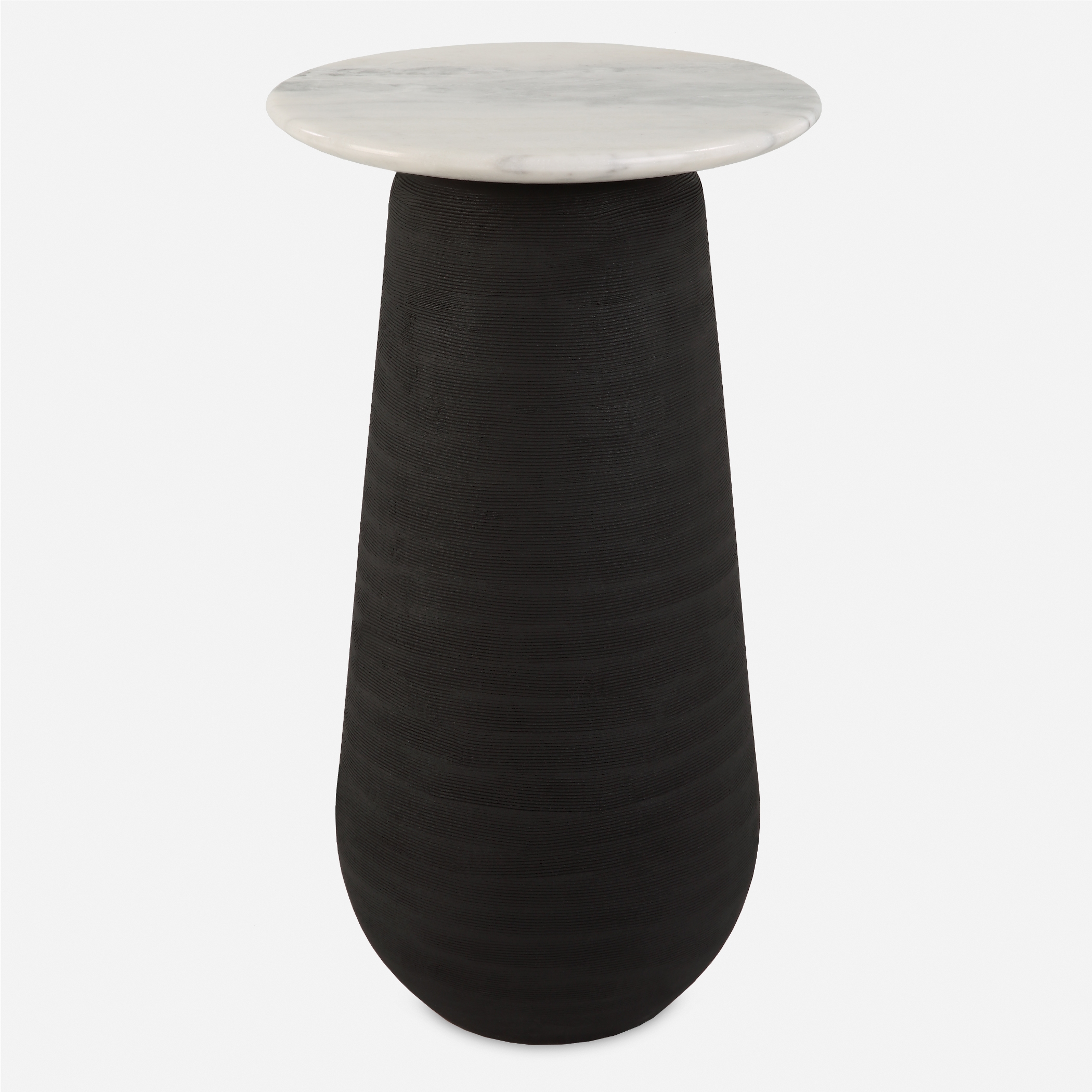 Total Eclipse Marble Accent Table - Image 0